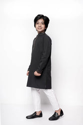 Boy's Panjabi (2-7Y) (Black)